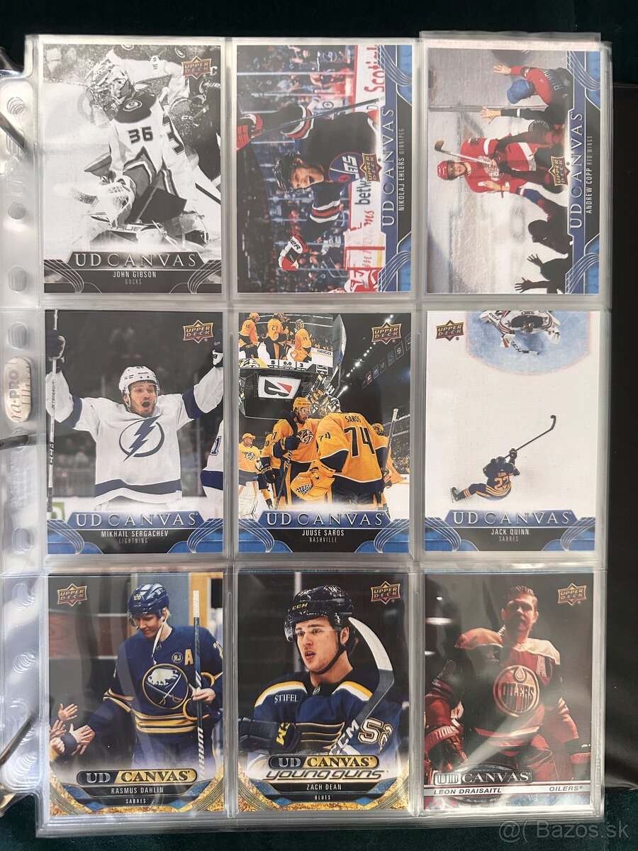 Hokejové kartičky 1 - 18