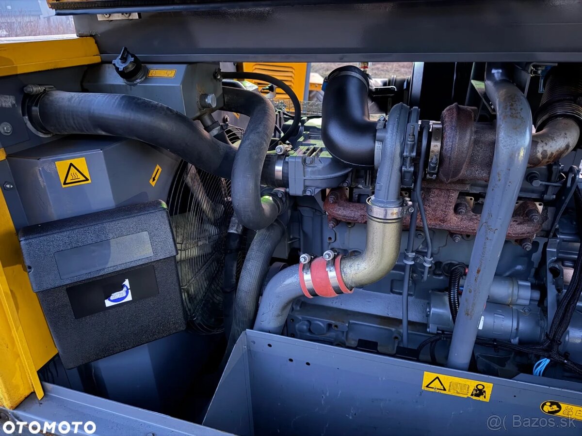 Skrutkový kompresor Atlas Copco XAHS 186 11 m3. Dovezený z N - 18