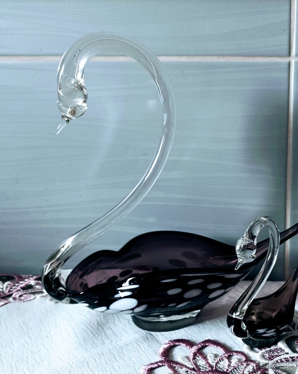 Sklenené dekorácie - zberateľské - 18