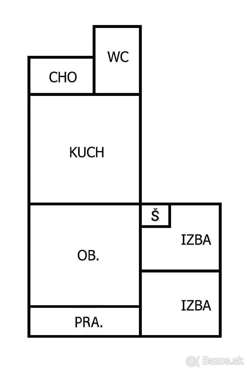 Predám 3-izbový byt Lednické Rovne - 18