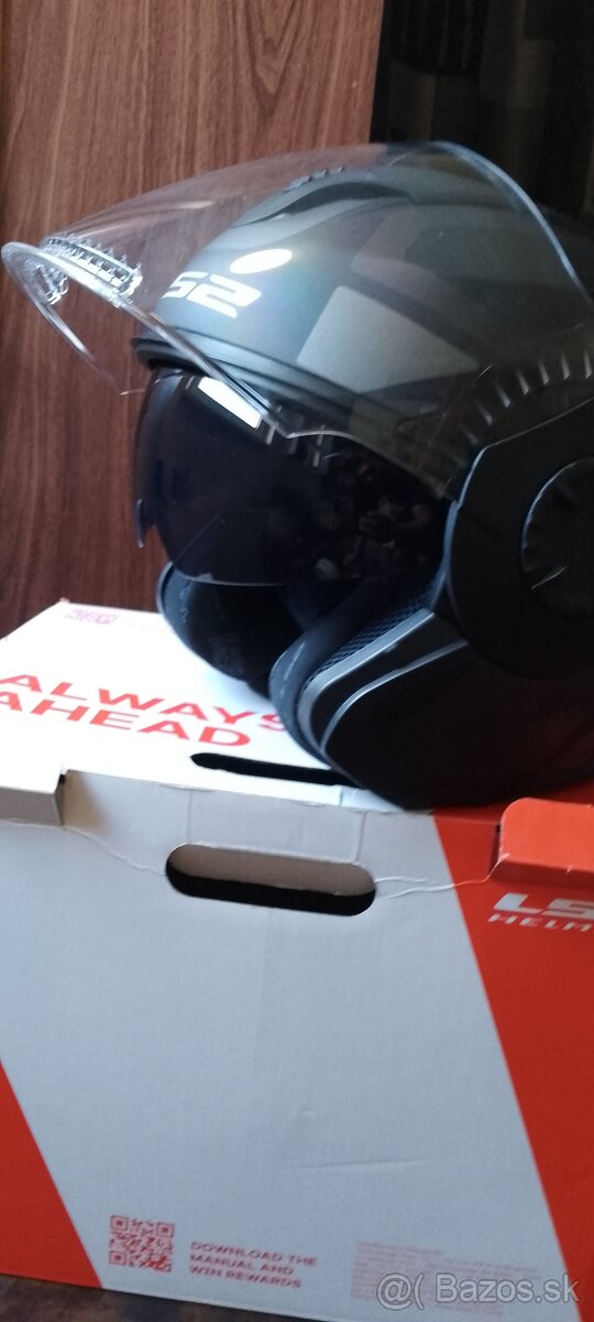 Prilba LS2 OF570 TITANIUM - 18