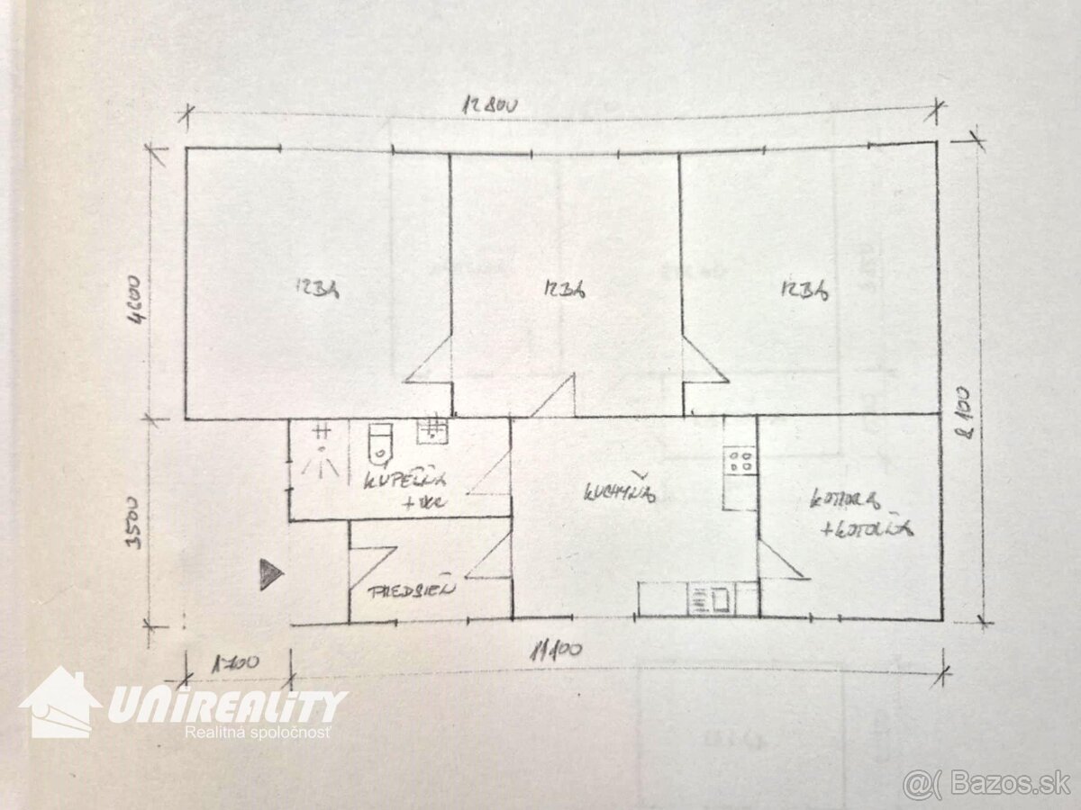 PREDAJ - obec KUCHYŇA - RD 3-izbový / čiastočná rekonštrukci - 18
