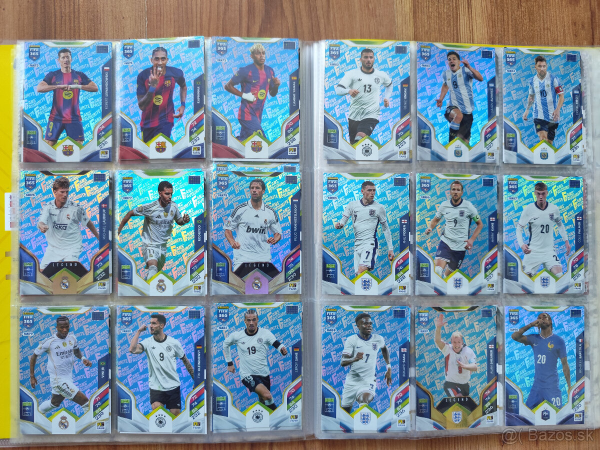 Futbalové kartičky Adrenalyn - Fifa 365 2026 Fans Favourite - 18