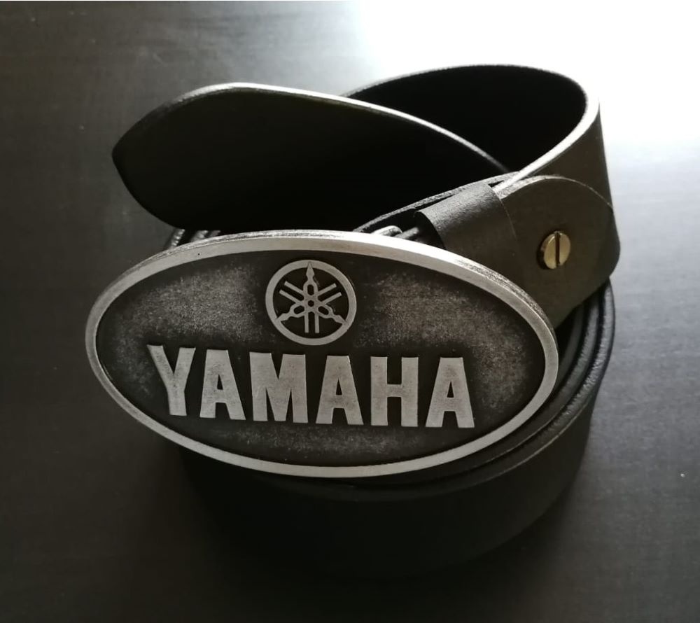 Luxusní kožený opasek s přezkou MOTO GUZZI - nový, nepoužitý - 18