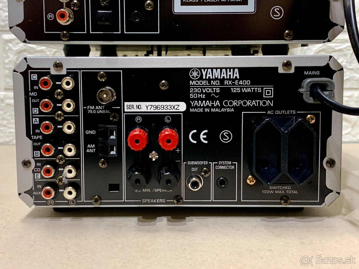 Yamaha RX-E400 + Yamaha CDX-E400 + Yamaha KX-E300 - 18