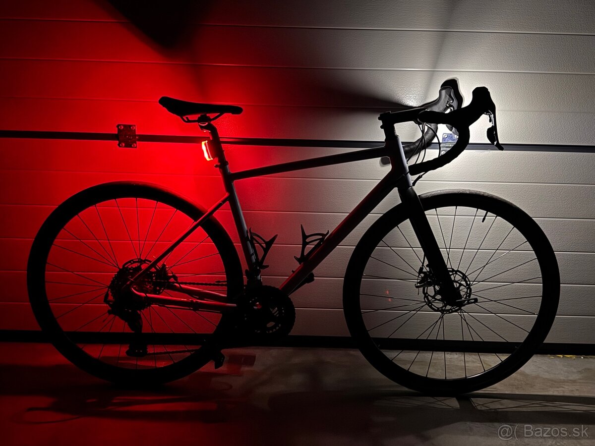 Cestný bicykel EDR AF Microshift Sword 2x10r svetlomodrý - 18