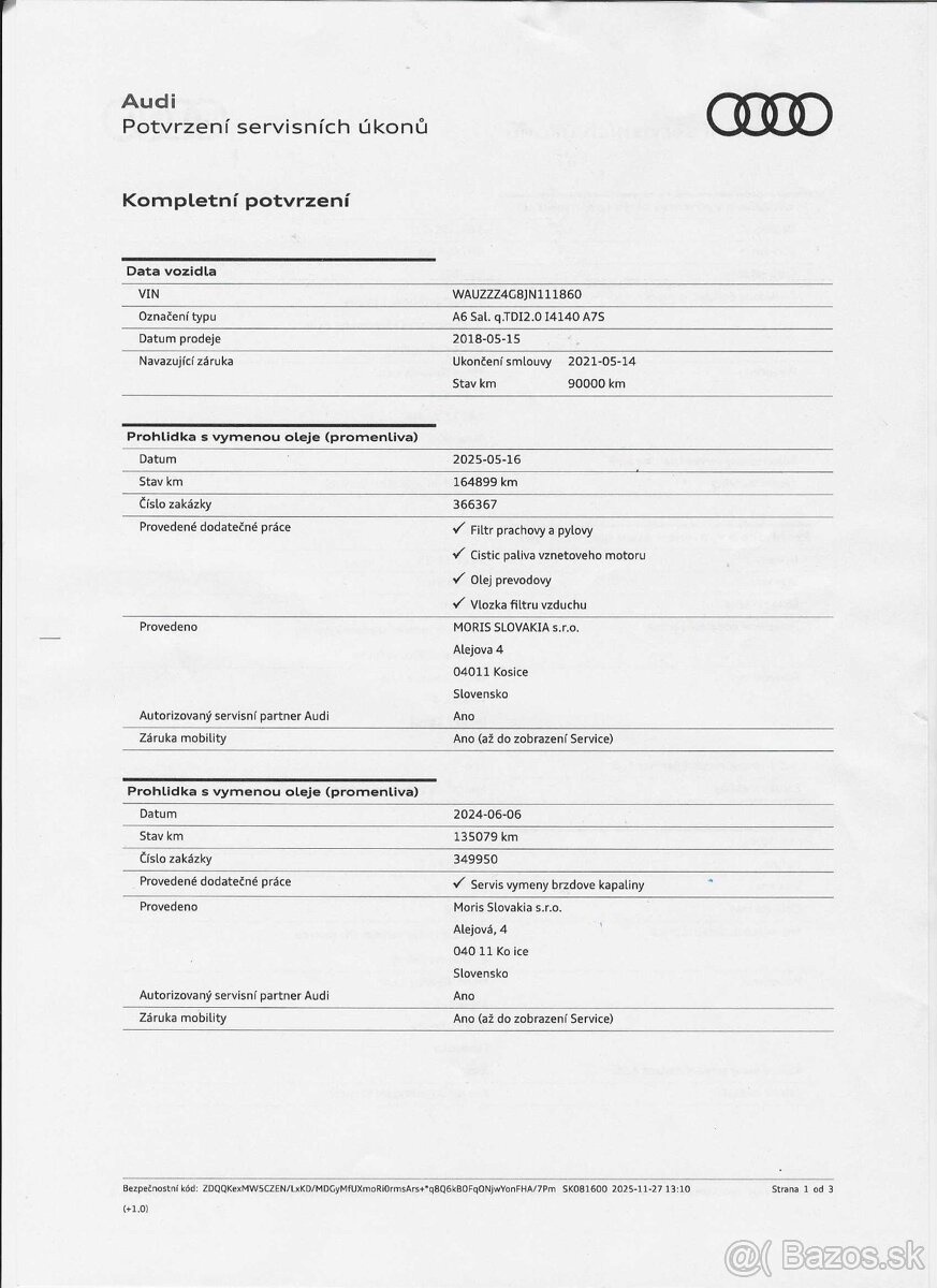 Audi A6 2.0 TDI ultra 190k quattro S tronic SK Pôvod/1.Maji - 18