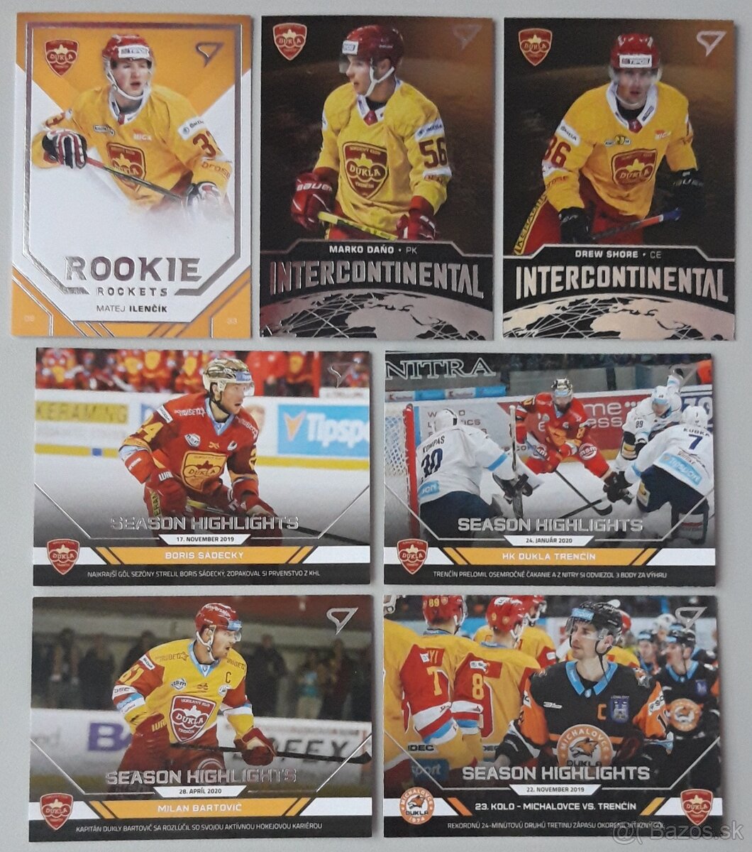 Hokejové kartičky TIPOS EXTRALIGA 2024/2025 HK DUKLA TRENČÍN - 18