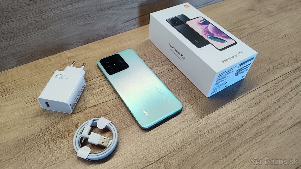 Xiaomi Redmi Note Pearl Green 12S 256GB/8GB RAM - 18