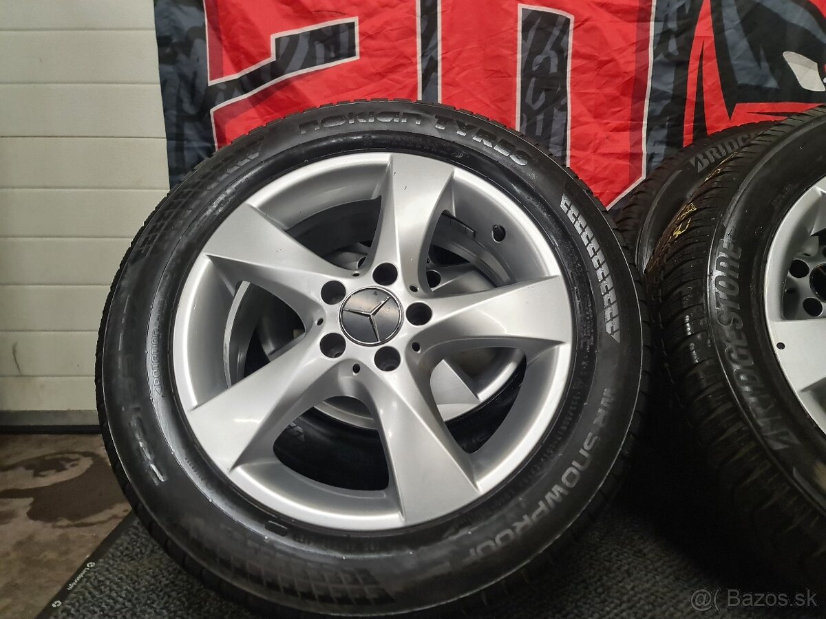 5x112 R17 M.B- VITO,V,VIANO + ZIMNE PNEU 225/55 R17 - 18