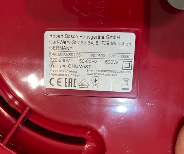 Bosch MUM 48R1/05 kuchynský robot - 18
