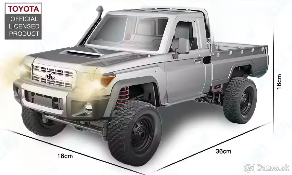 RC auto Toyota Land Cruiser 1:12 - 18
