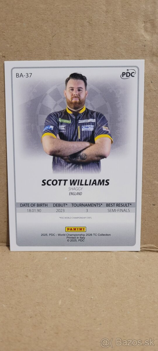 Hráči PDC Darts Šípky #3 2026 - 18