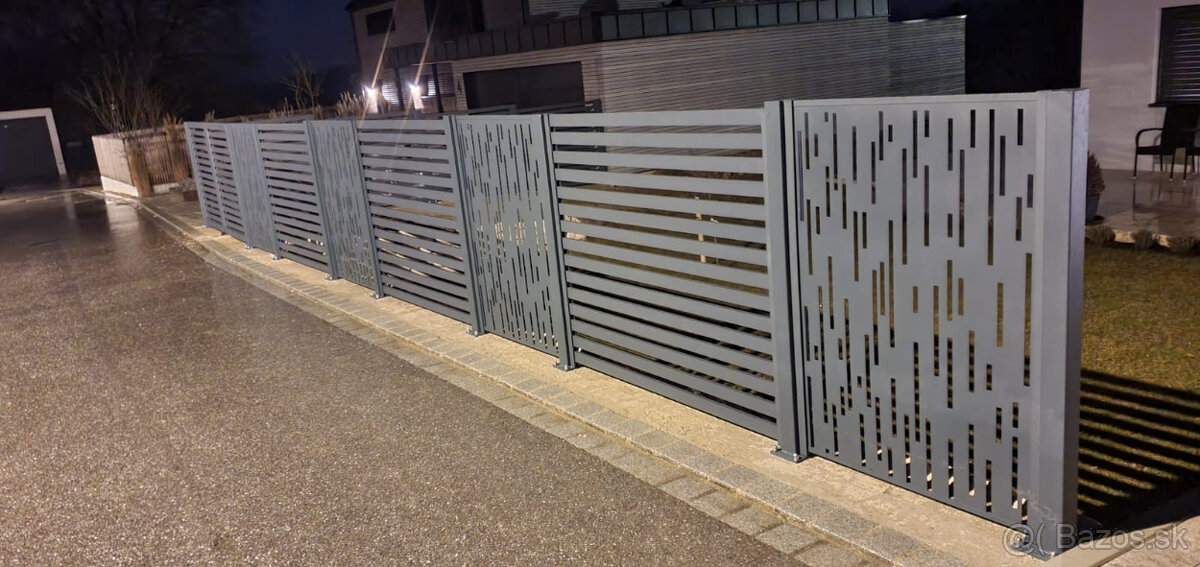 Hliník,kov,nerez-terasa,balkón,schody,plot,brána,prístrešok. - 18