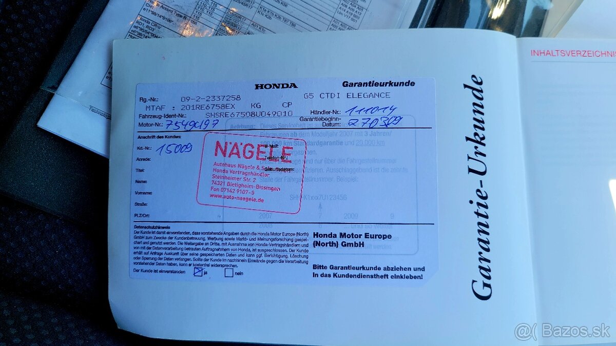 Honda CR-V 2.2 i-CTDi Elegance - 18