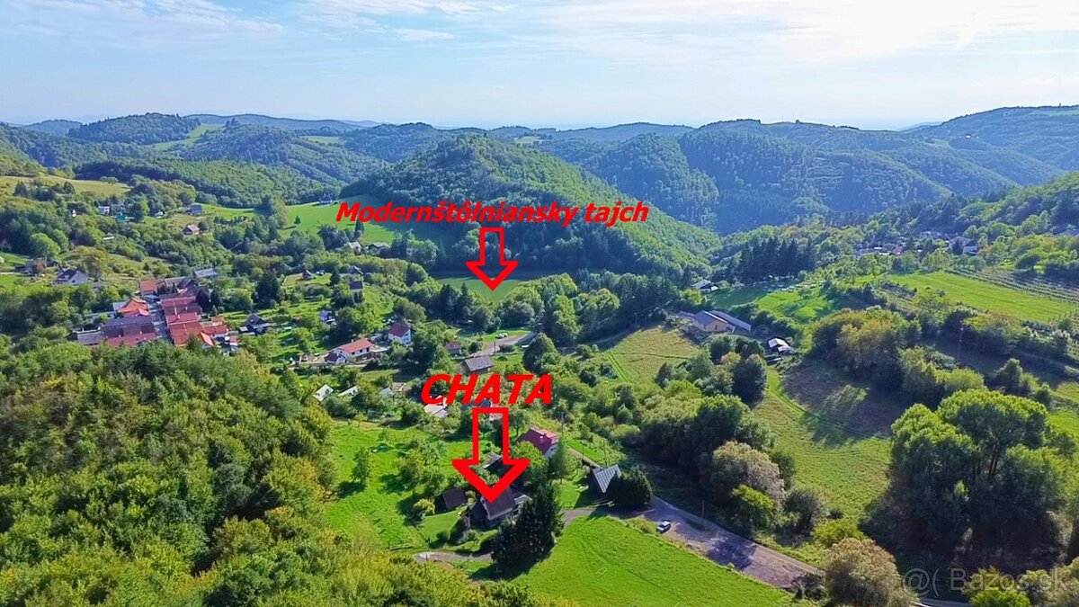 Chata na polosamote v obci Hodruša - Hámre - 18