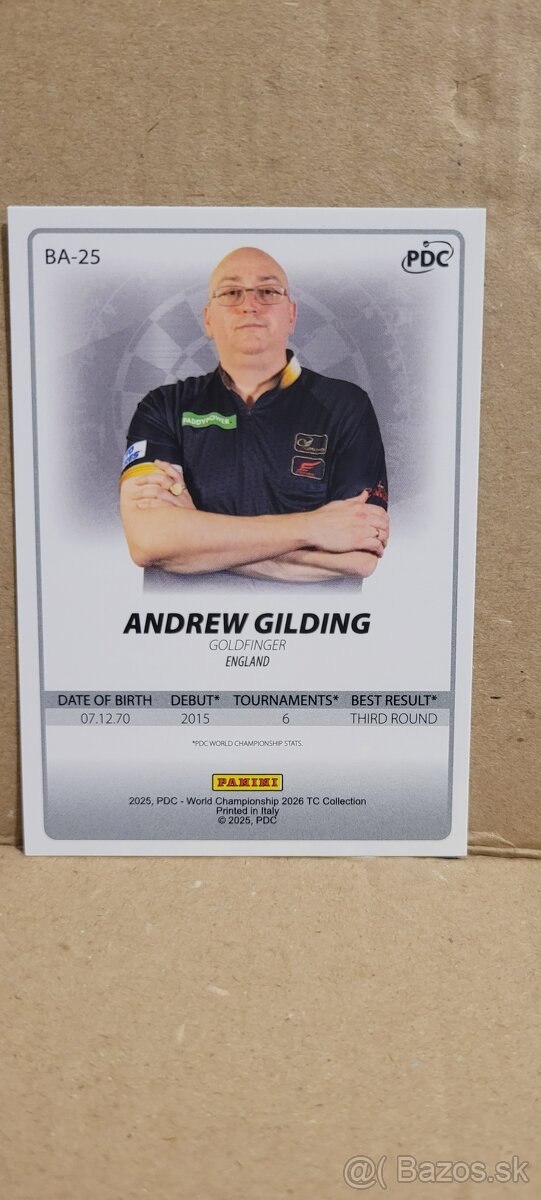 Hráči PDC Darts Šípky #2 2026 - 18