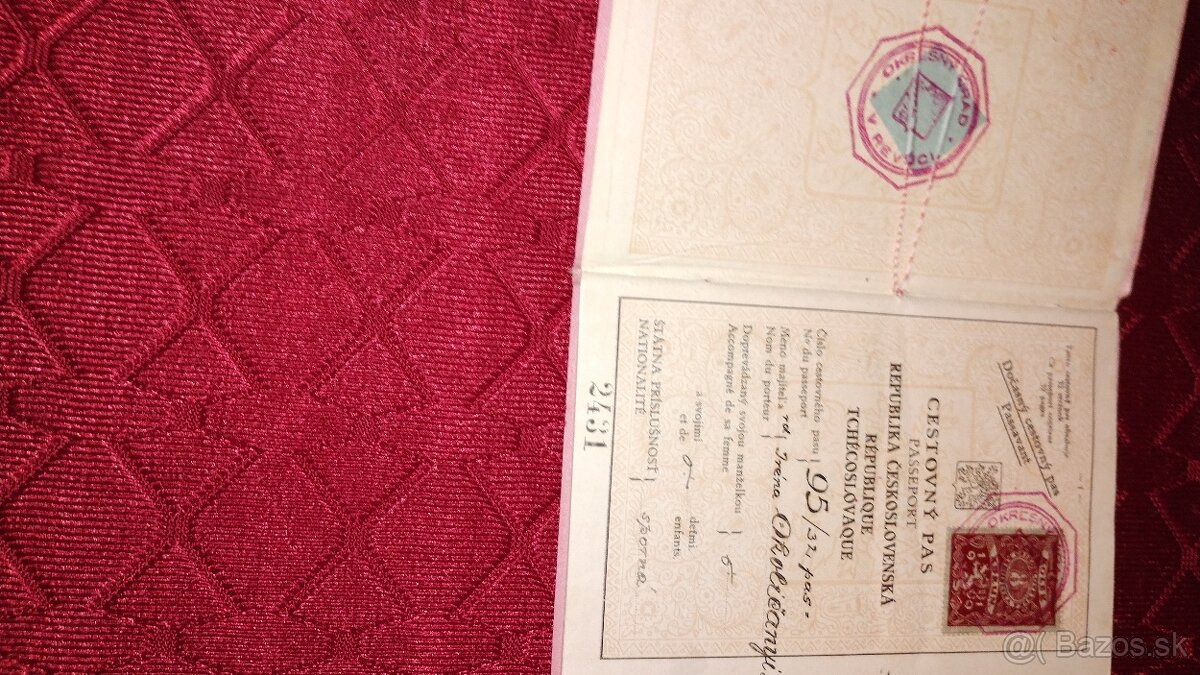 Preukazy rôzne - 18