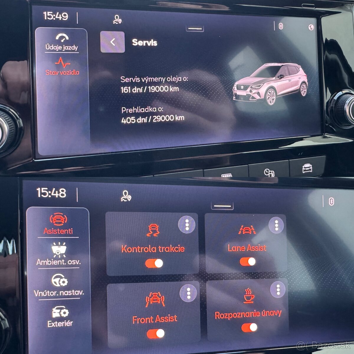 SEAT ARONA, 1,0TSI, BENZÍN, AUTOMAT DSG, 5/2022, 80 618 KM - 18