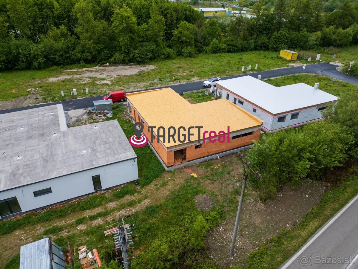 Exkluzívna novostavba 4-izbového bungalovu s dvojgarážou – T - 18