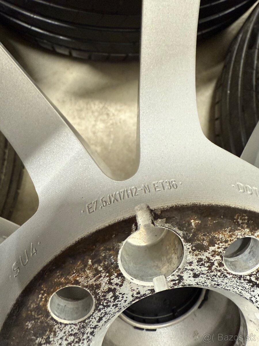 Letná sada 5x112 R17 , 225/60/17 - Audi A6 C8 , VW , Škoda - 18