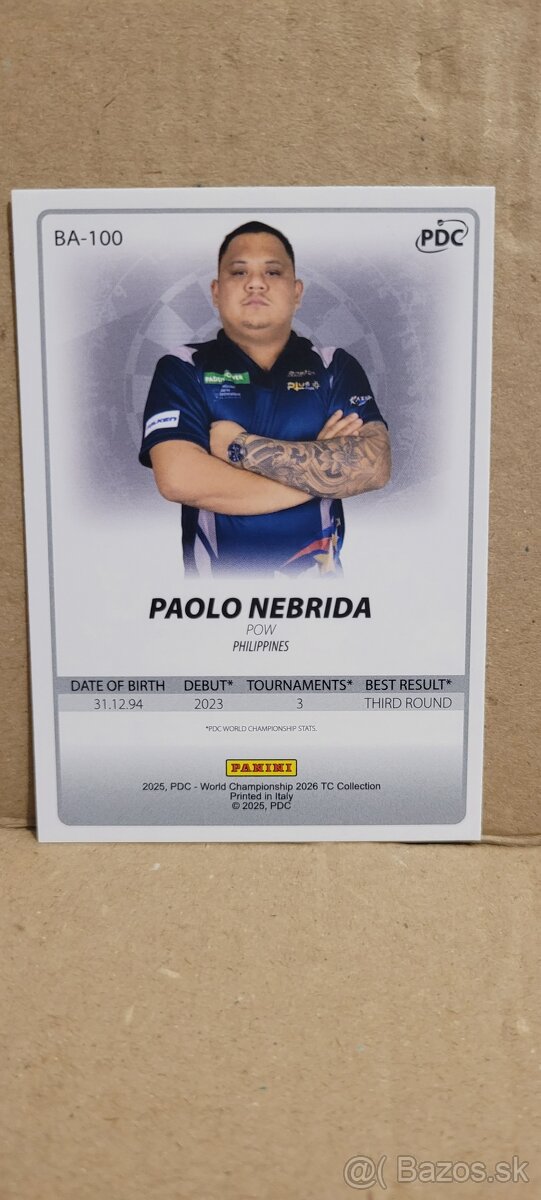 Hráči PDC Darts Šípky #8 2026 - 18