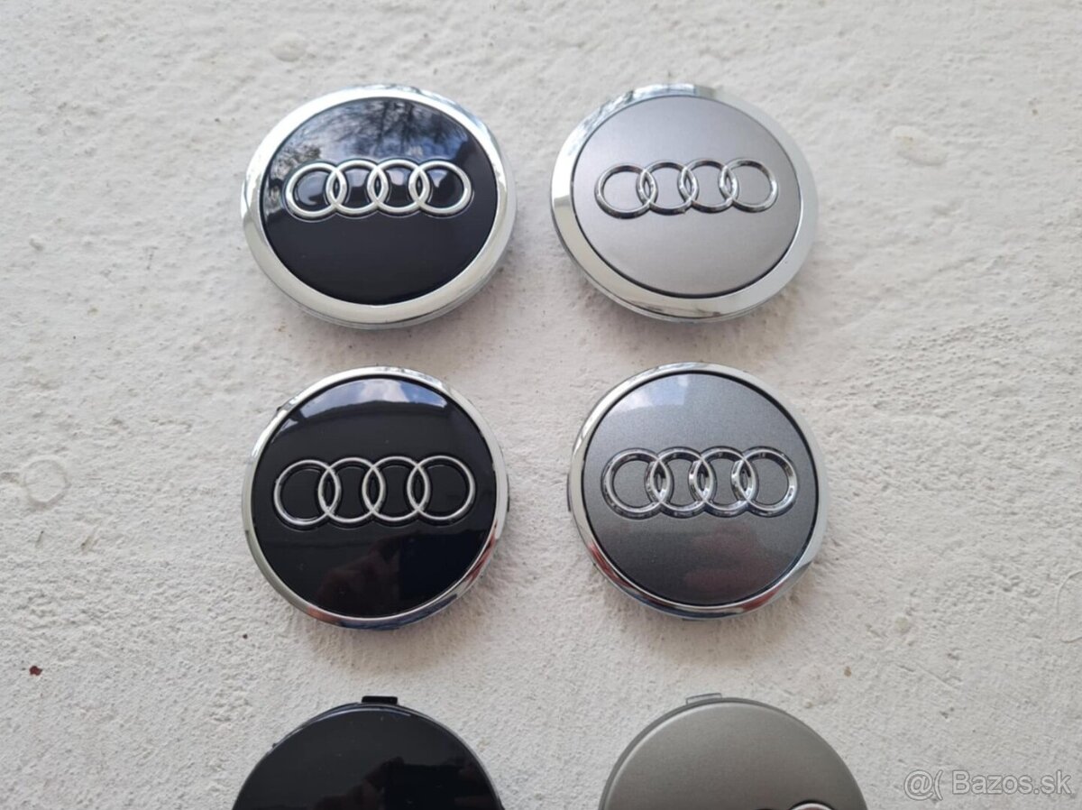 Stredové krytky - pukličky kolies AUDI - 18