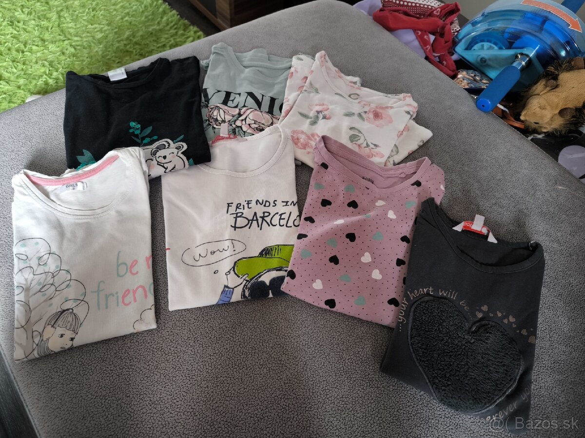 Obrovský balík pre dievča veľkosť 122/128 - 18