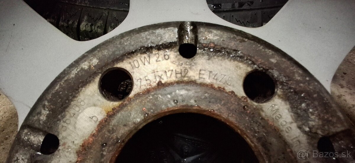 Kolesá Mercedes s pneumatikami 235/60 R17 - 18