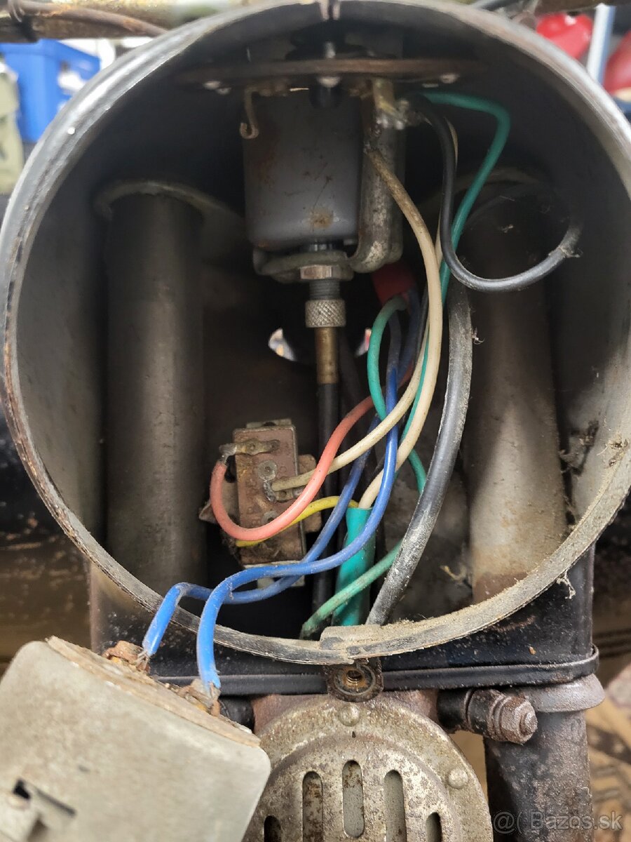 Jawa pionier typ 555 original čierna r.v 1962 - 18