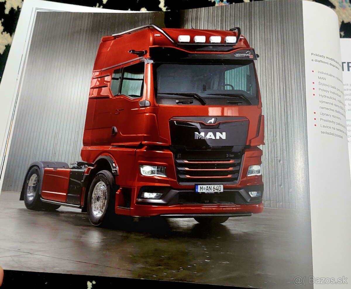 📚Ponúkam na predaj originálne prospekty Kamióny MAN 🚍 - 18