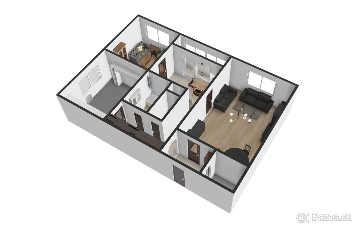 SKVELÁ INVESTÍCIA AJ DOMOV: 3-izbový byt v žiadanej lokalite - 18