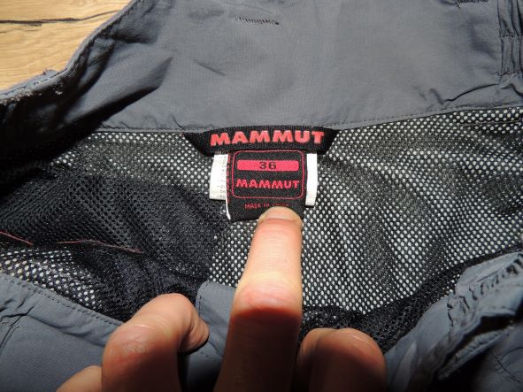 Nohavice Mammut - 18