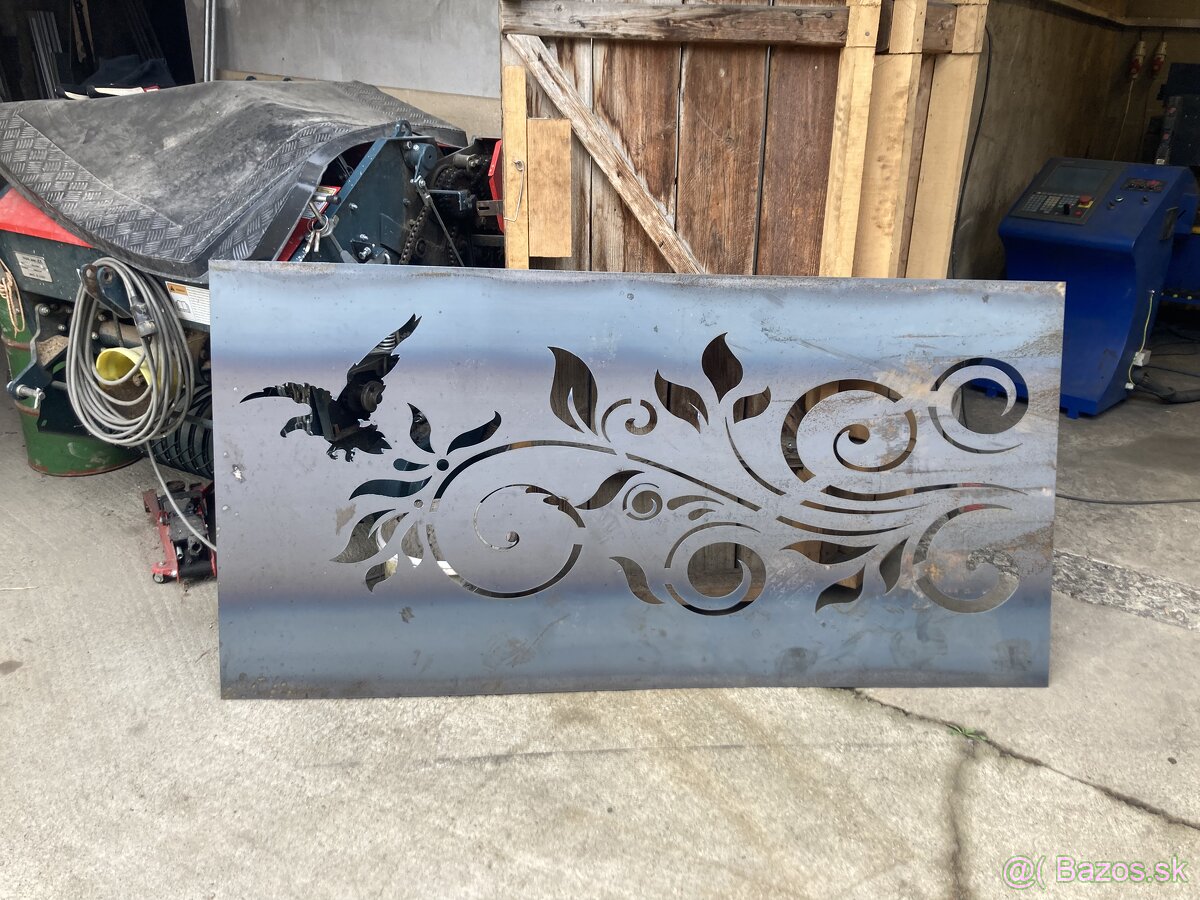 Vyrezávané vypalované dielce na plot, zábradlie, bránu - 18