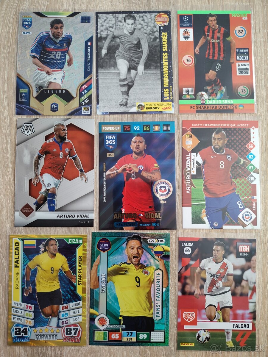 Legendy - futbalové kartičky - 18