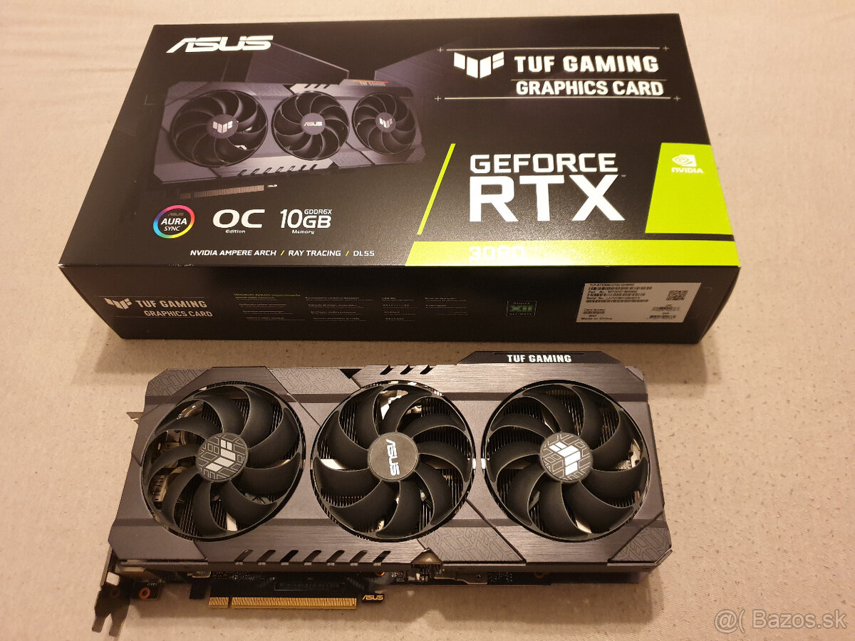 Asus RTX3080Ti, RTX3080 TUF Gaming OC - 18