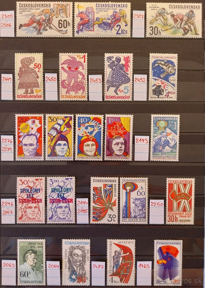 Známky ČSR – 1 - 18