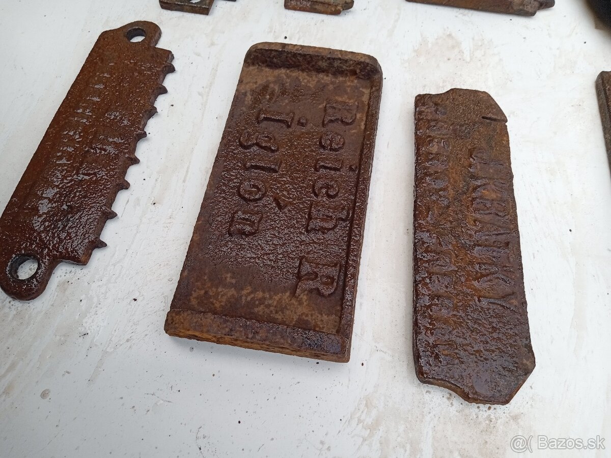 Liatinové nápisy miest - 18