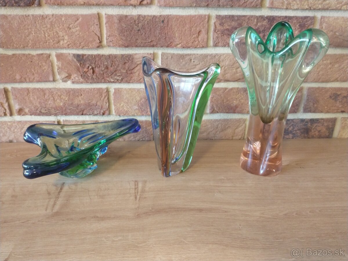 retro sklo, hutné sklo - 18