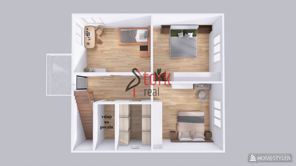 NA PREDAJ - rodinný dom s krásnym pozemkom v obci Zbyňov - 18