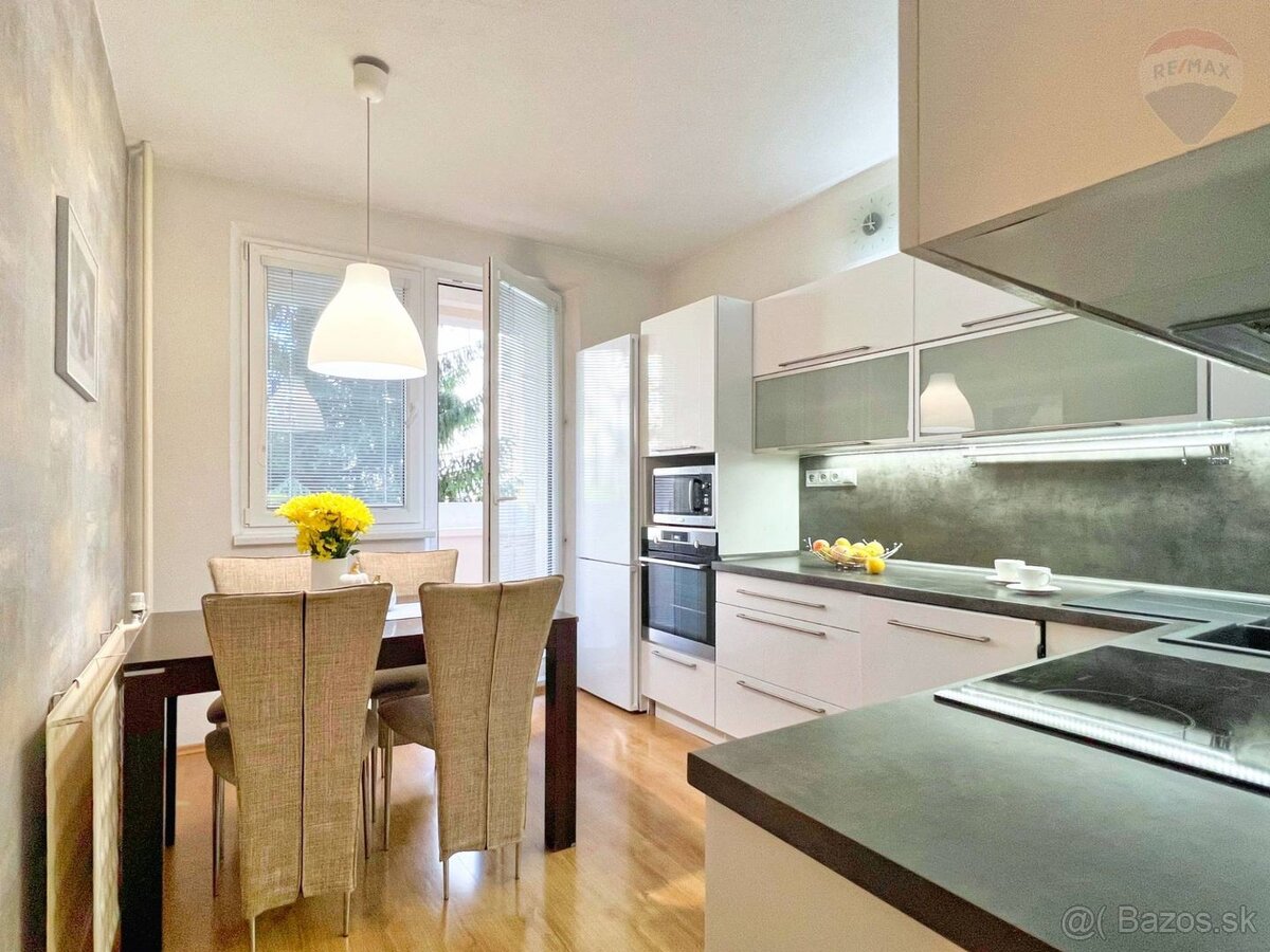REZERVOVANÉ - NA PREDAJ kompletne zariadený 3-izbový byt v K - 18