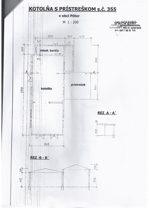Prevádzkové budovy v Pôtri - Možnosť kúpy samostatne - 18
