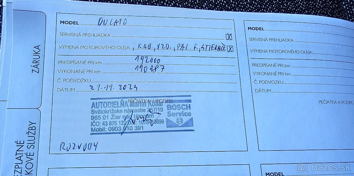 Fiat Ducato 2.3 Mjet 140k L4H2 Maxi 3.5t Iveco Motor SR - 18