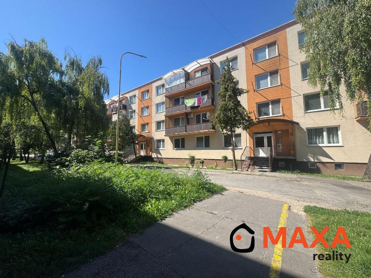 KLIMATIZOVANÝ,nadštandardný 3 izbový byt so šatníkom, pri Ka - 18