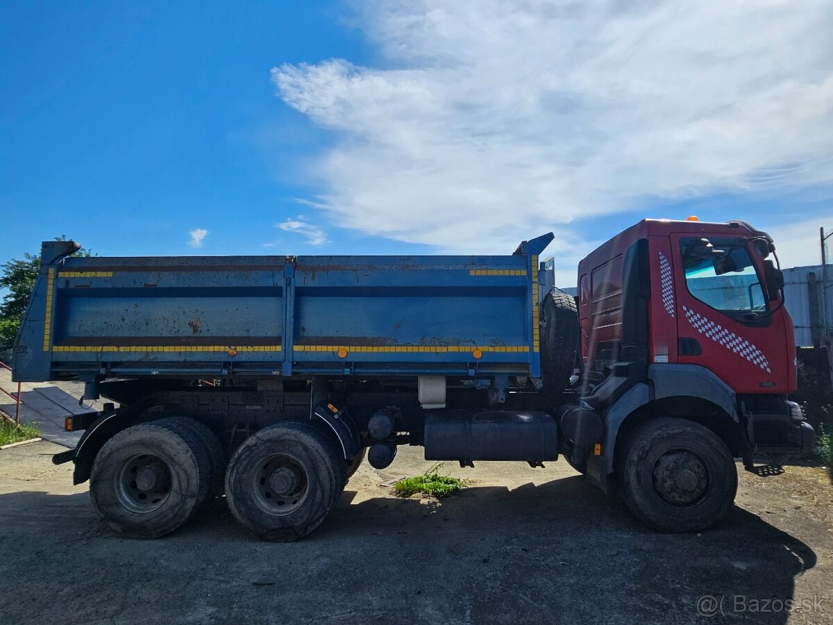 PREDÁM Renault Kerax 420 dCi 6x6 - sklápač - 18