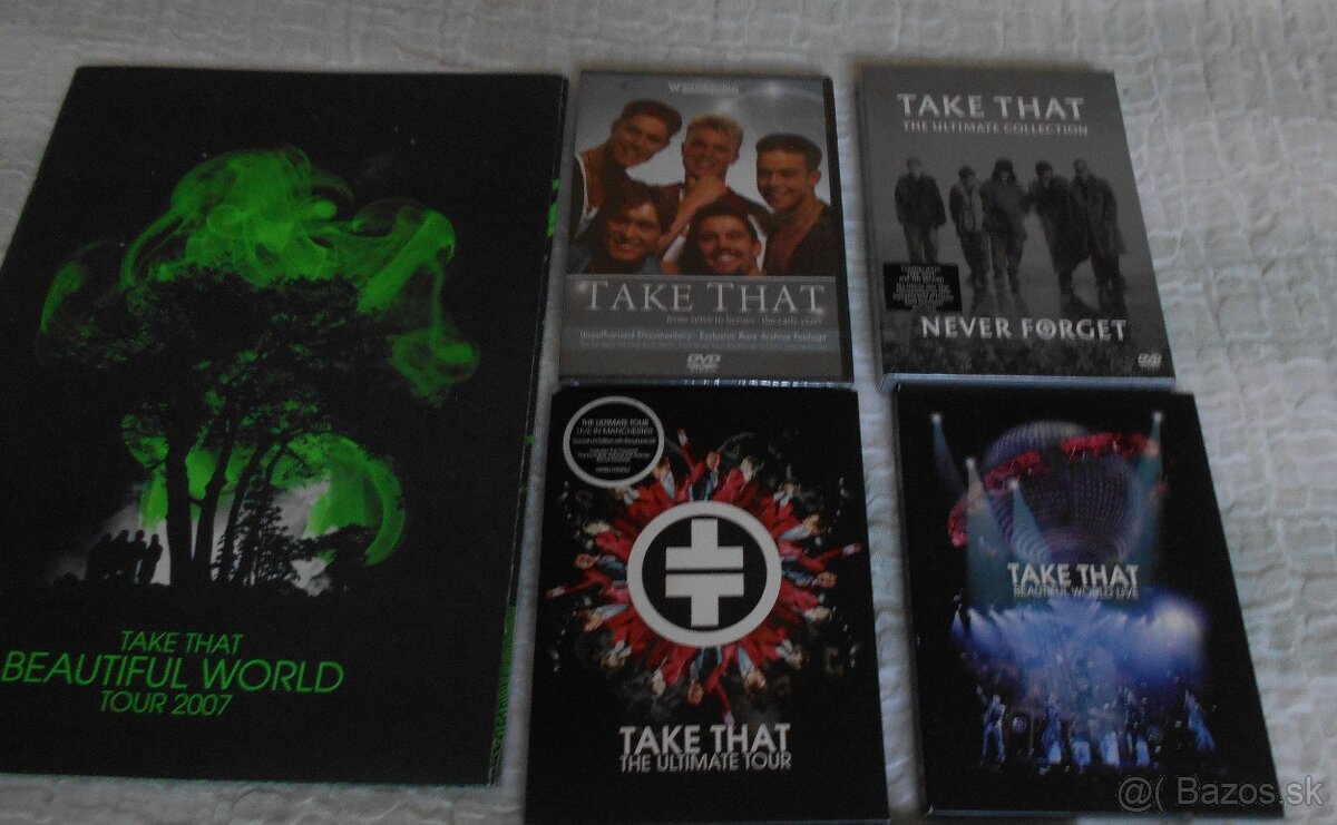 TAKE THAT - kolekcia 30 CD, 2 DVD - 18