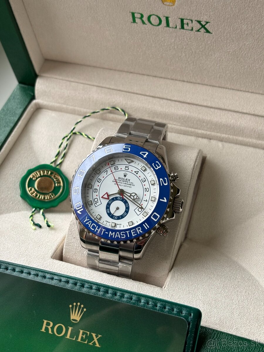 Rolex Yacht Master II Stieborné, Nové, 44mm - 18