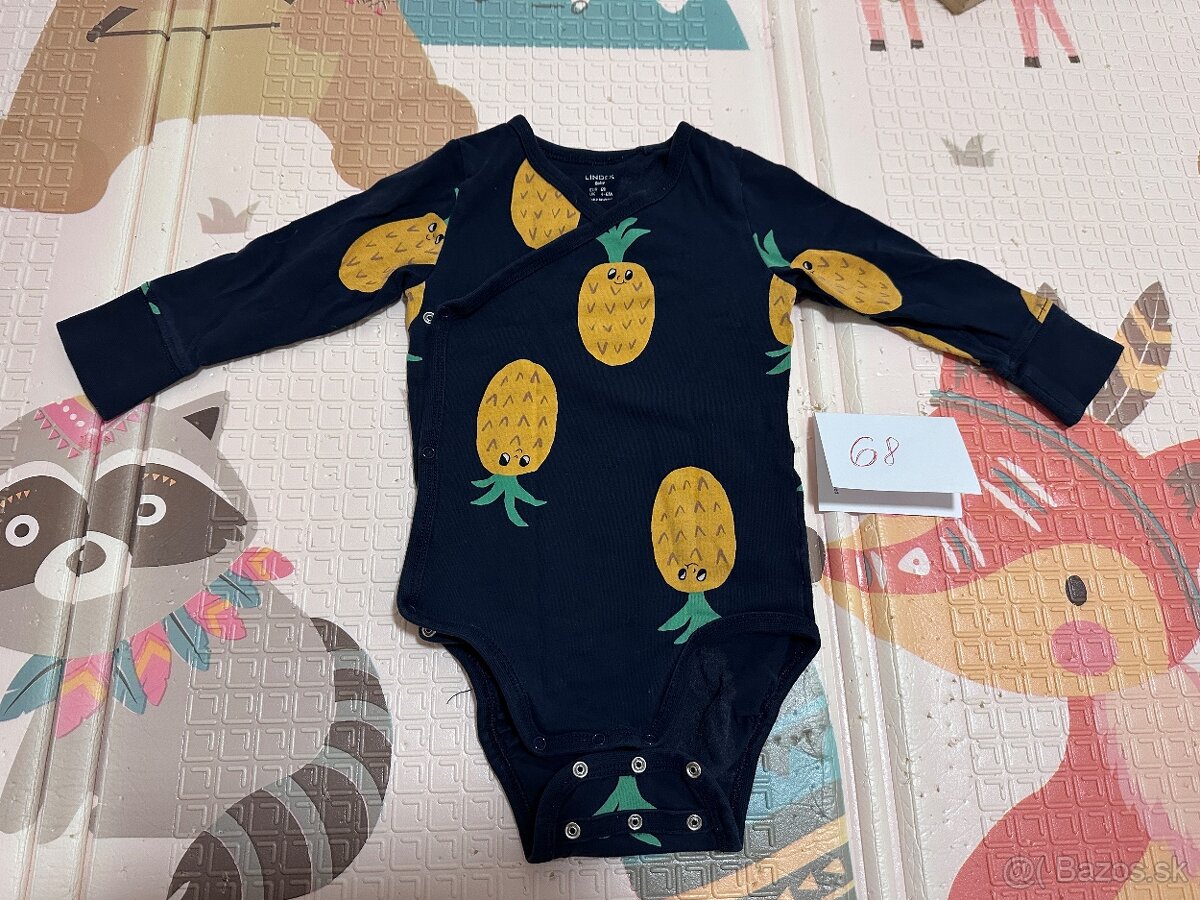 Lindex balik 62-68 body, pyzamka cca 45ks - 18