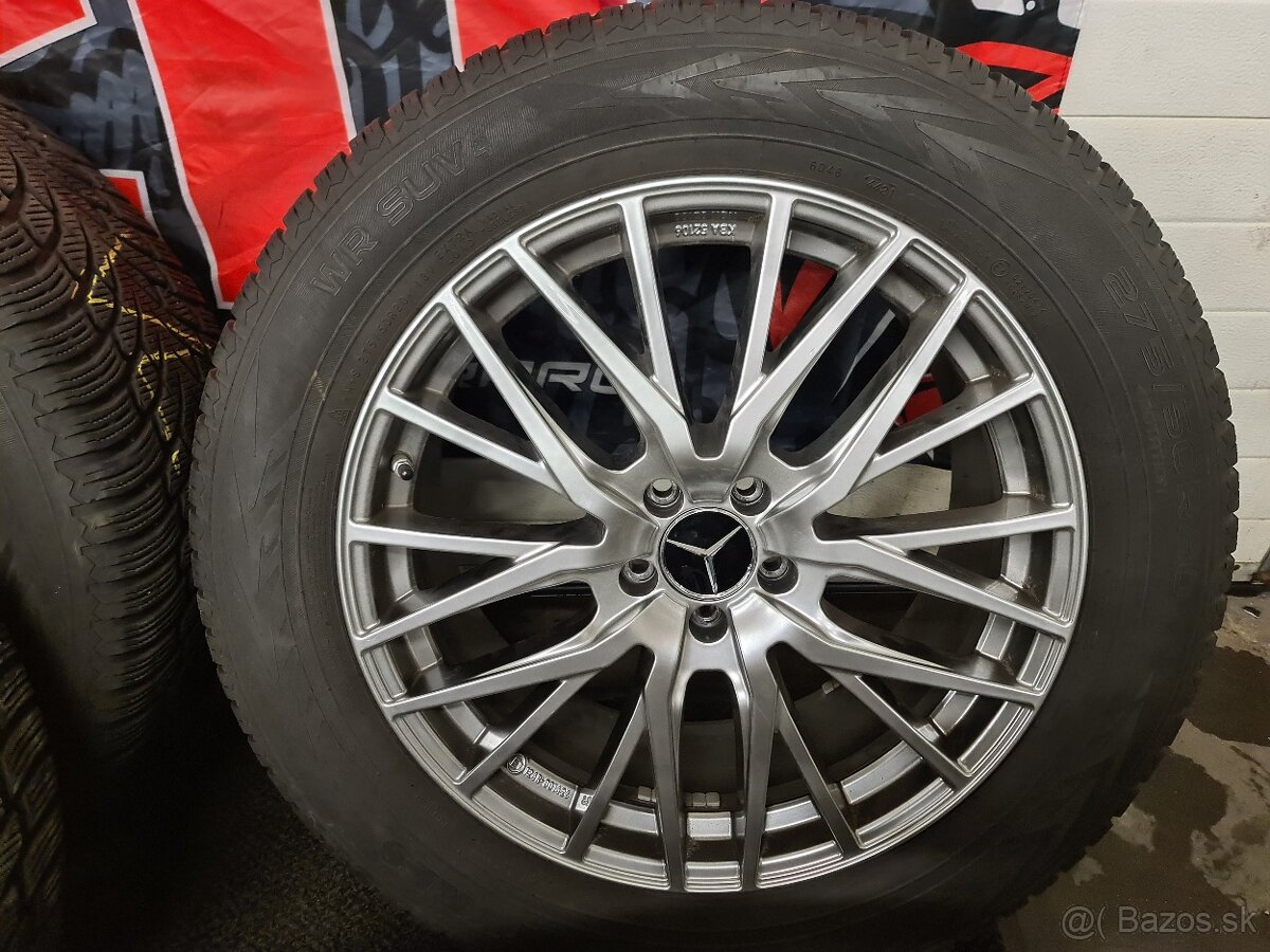 5X112 R20 AEZ-MERCEDES + ZIMNE PNEU 275/50 R20 - 18