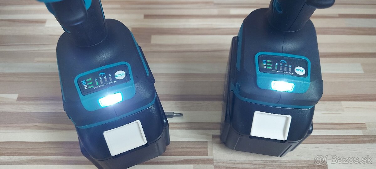 Rázový Aku uťahovák-ONEVAN,Gisam, pre Aku Makita batéria 18V - 18